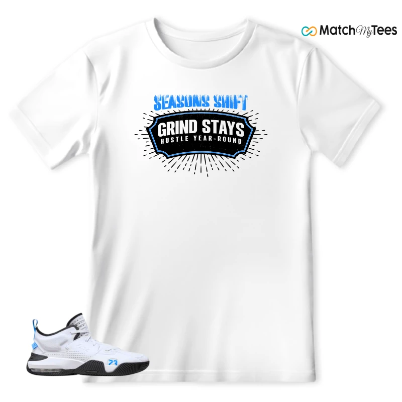 Winter & Spring Transition White matching T-shirt T-shirt