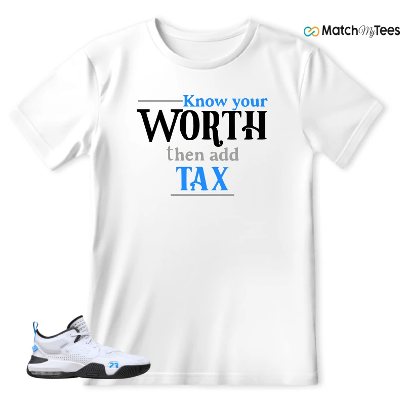 Worth White matching T-shirt T-shirt