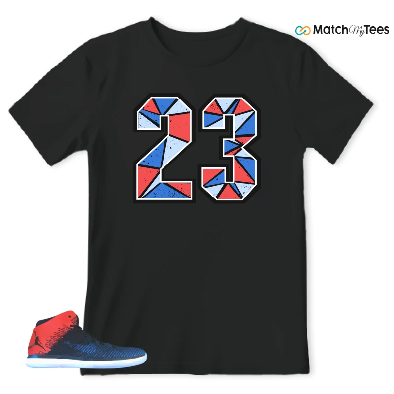 NIKE JORDAN XXX1 QUAI 54 (2017) (PE) SNEAKER Matching Tees t-shirt