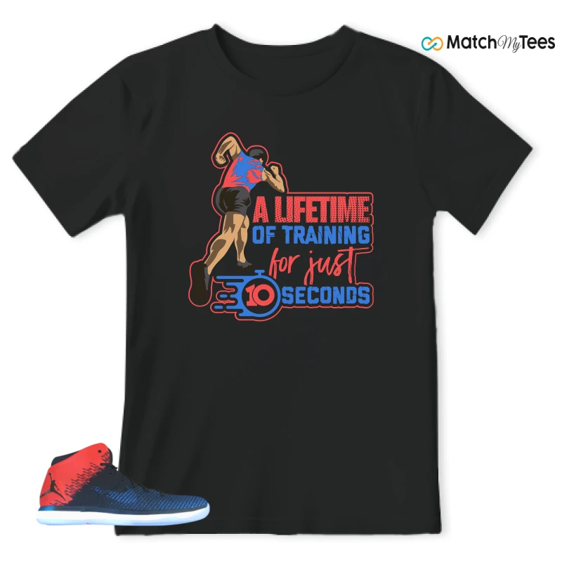 NIKE JORDAN XXX1 QUAI 54 (2017) (PE) SNEAKER Matching Tees t-shirt