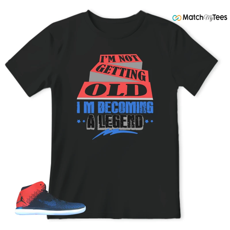 NIKE JORDAN XXX1 QUAI 54 (2017) (PE) SNEAKER Matching Tees t-shirt
