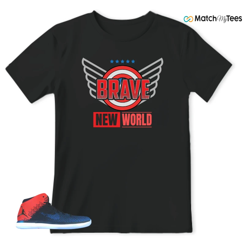 NIKE JORDAN XXX1 QUAI 54 (2017) (PE) SNEAKER Matching Tees t-shirt