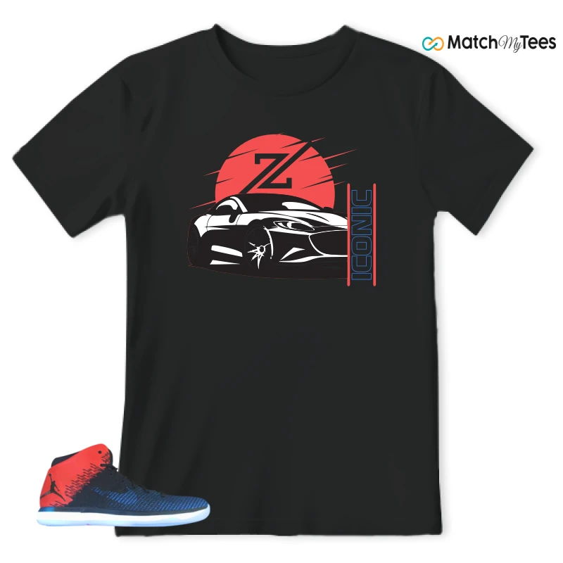 NIKE JORDAN XXX1 QUAI 54 (2017) (PE) SNEAKER Matching Tees t-shirt