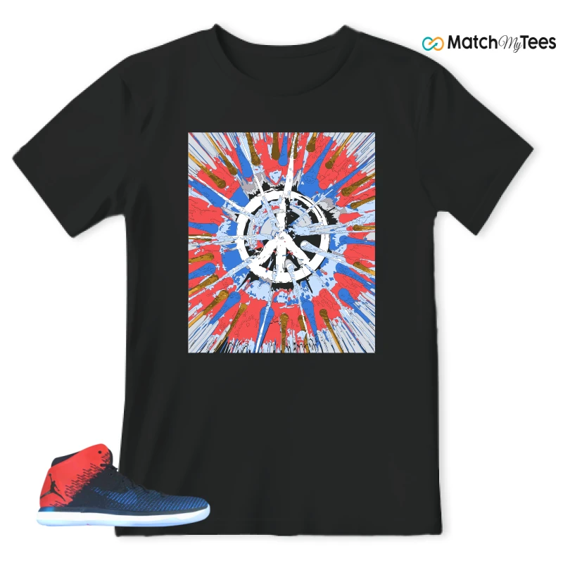 NIKE JORDAN XXX1 QUAI 54 (2017) (PE) SNEAKER Matching Tees t-shirt
