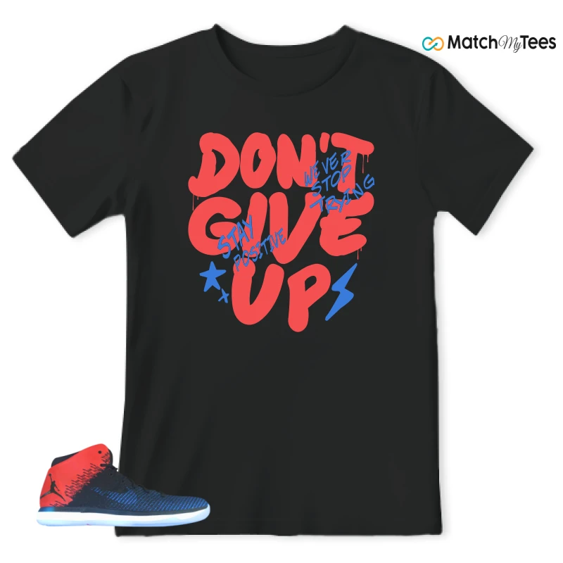 NIKE JORDAN XXX1 QUAI 54 (2017) (PE) SNEAKER Matching Tees t-shirt