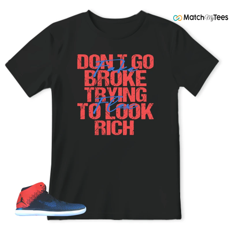 NIKE JORDAN XXX1 QUAI 54 (2017) (PE) SNEAKER Matching Tees t-shirt