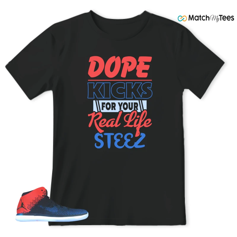NIKE JORDAN XXX1 QUAI 54 (2017) (PE) SNEAKER Matching Tees t-shirt
