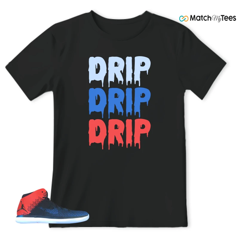 NIKE JORDAN XXX1 QUAI 54 (2017) (PE) SNEAKER Matching Tees t-shirt