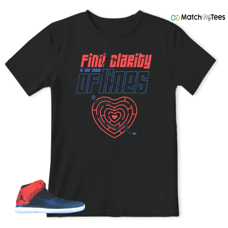 NIKE JORDAN XXX1 QUAI 54 (2017) (PE) SNEAKER Matching Tees t-shirt