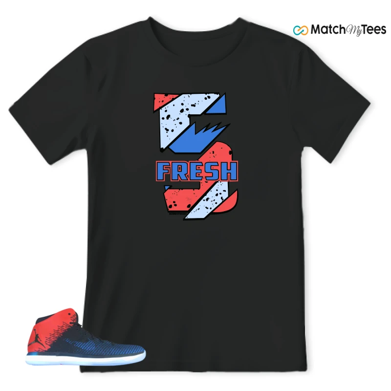 NIKE JORDAN XXX1 QUAI 54 (2017) (PE) SNEAKER Matching Tees t-shirt