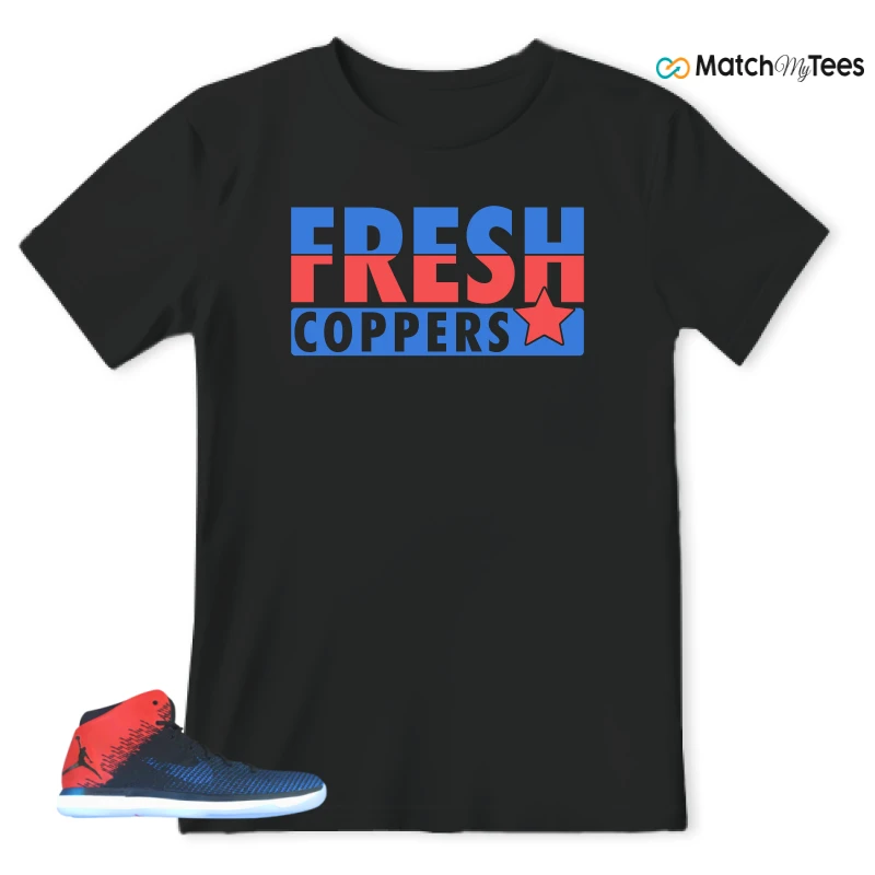 NIKE JORDAN XXX1 QUAI 54 (2017) (PE) SNEAKER Matching Tees t-shirt