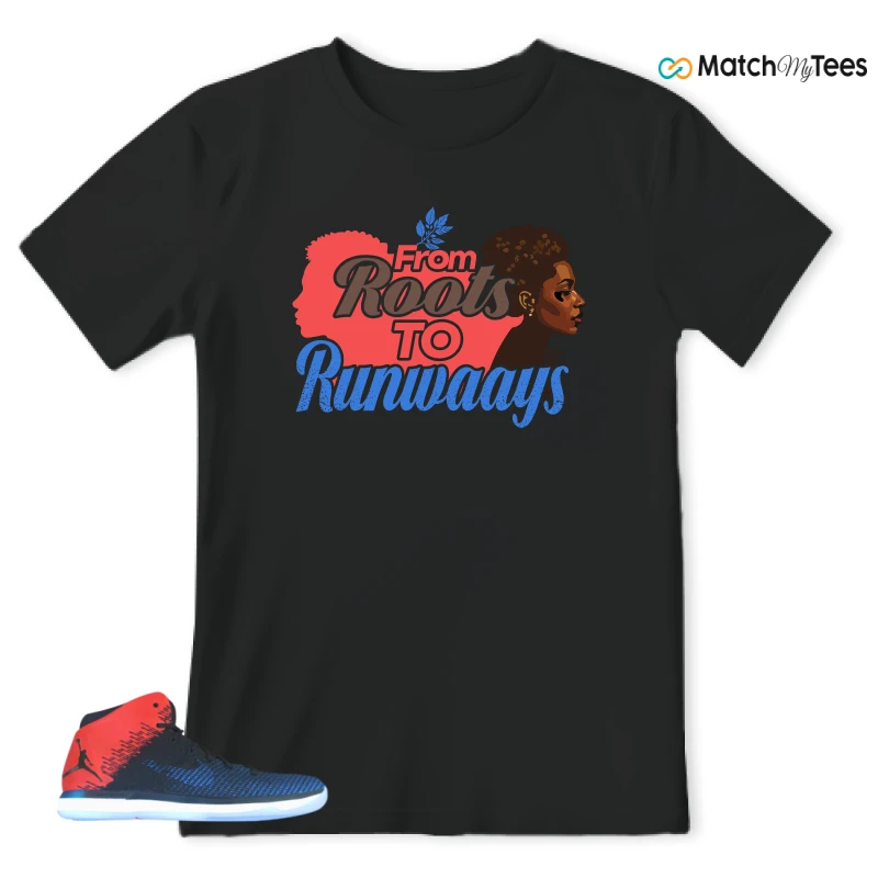 NIKE JORDAN XXX1 QUAI 54 (2017) (PE) SNEAKER Matching Tees t-shirt