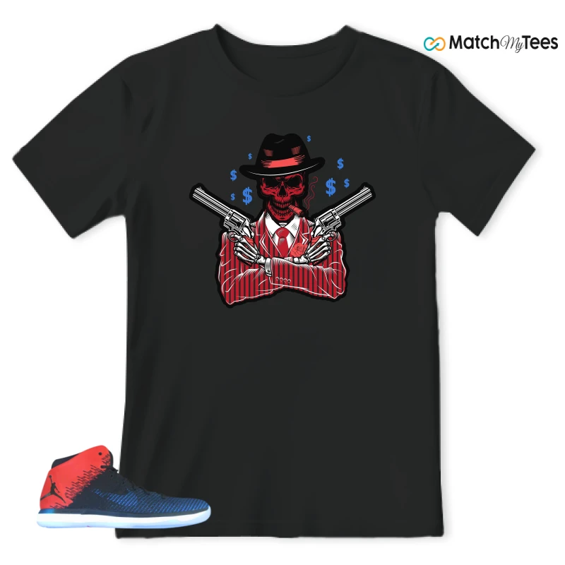 NIKE JORDAN XXX1 QUAI 54 (2017) (PE) SNEAKER Matching Tees t-shirt