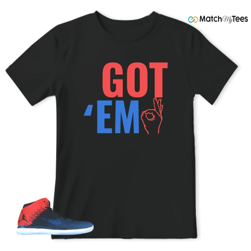 NIKE JORDAN XXX1 QUAI 54 (2017) (PE) SNEAKER Matching Tees t-shirt