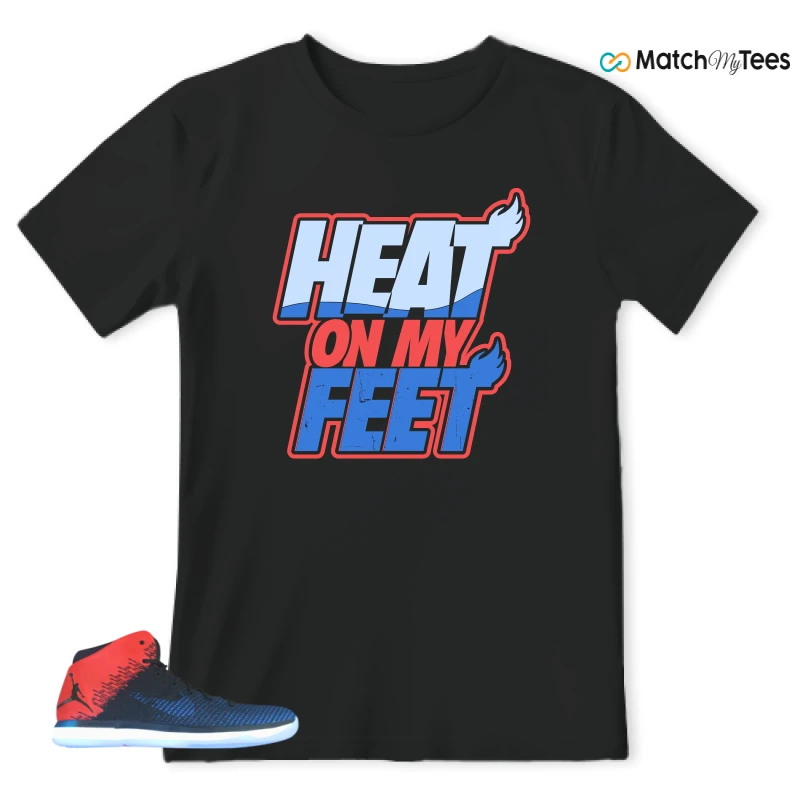 NIKE JORDAN XXX1 QUAI 54 (2017) (PE) SNEAKER Matching Tees t-shirt