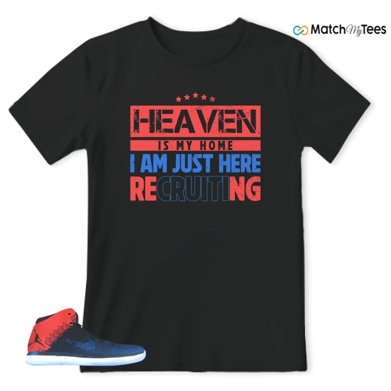 NIKE JORDAN XXX1 QUAI 54 (2017) (PE) SNEAKER Matching Tees t-shirt