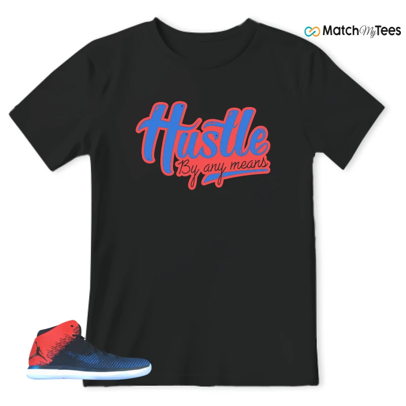 NIKE JORDAN XXX1 QUAI 54 (2017) (PE) SNEAKER Matching Tees t-shirt