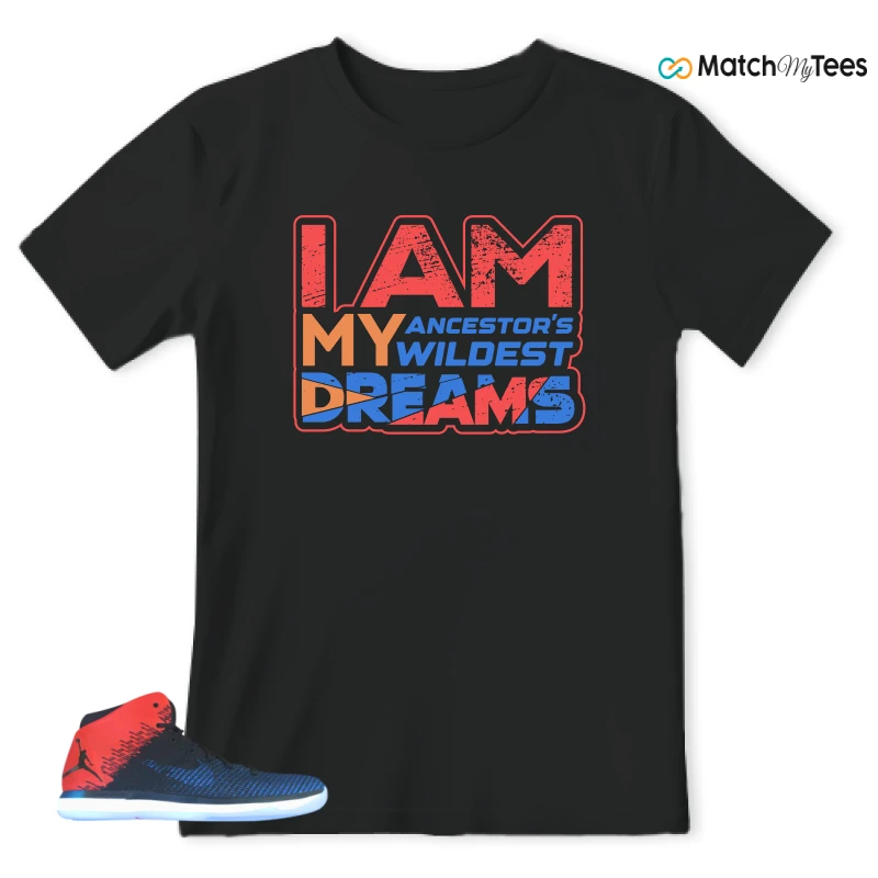 NIKE JORDAN XXX1 QUAI 54 (2017) (PE) SNEAKER Matching Tees t-shirt