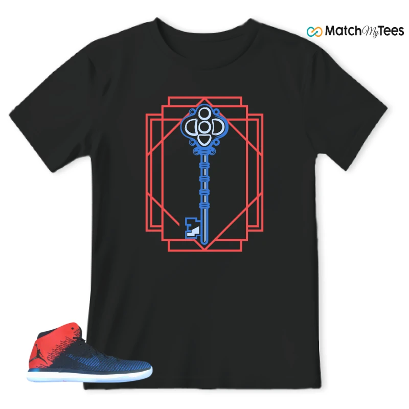 NIKE JORDAN XXX1 QUAI 54 (2017) (PE) SNEAKER Matching Tees t-shirt