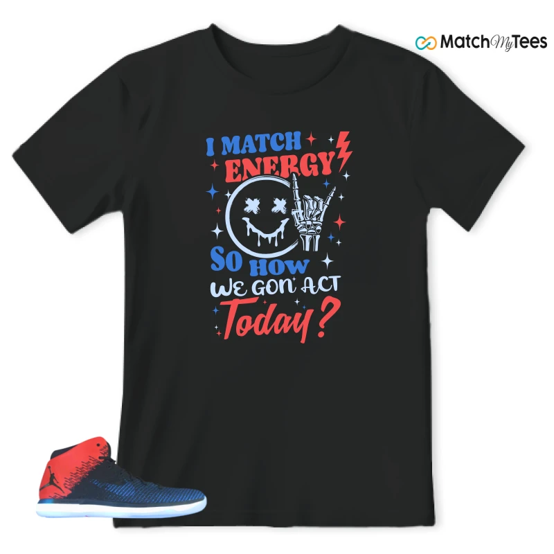 NIKE JORDAN XXX1 QUAI 54 (2017) (PE) SNEAKER Matching Tees t-shirt