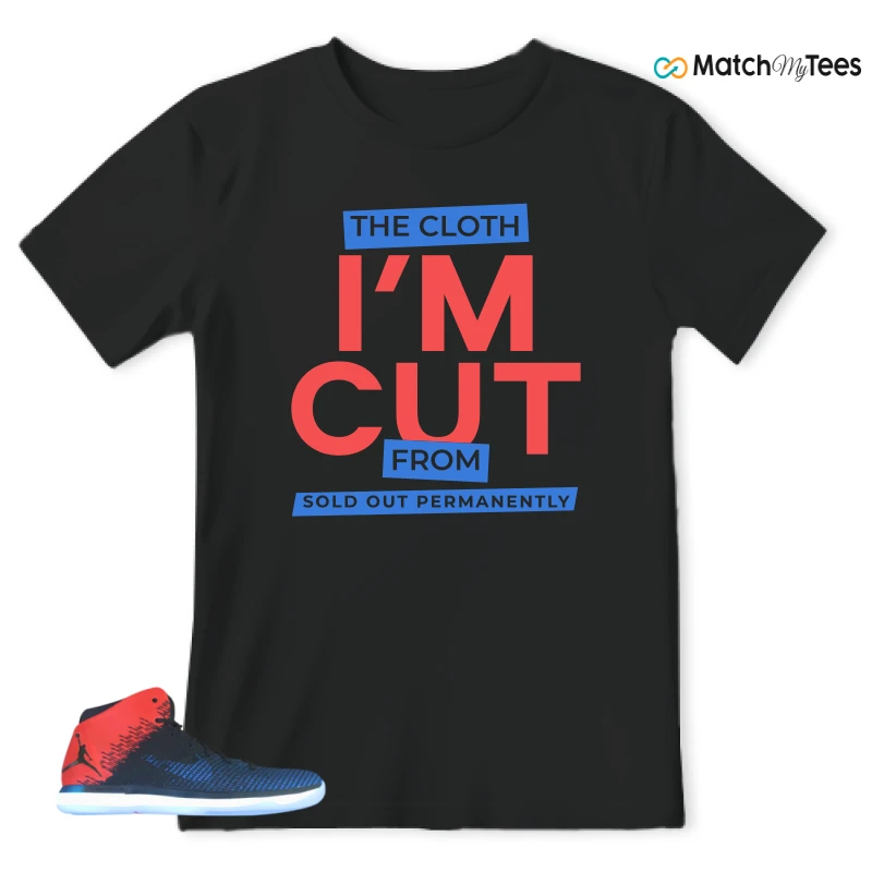 I'm Cut Black matching T-shirt T-shirt