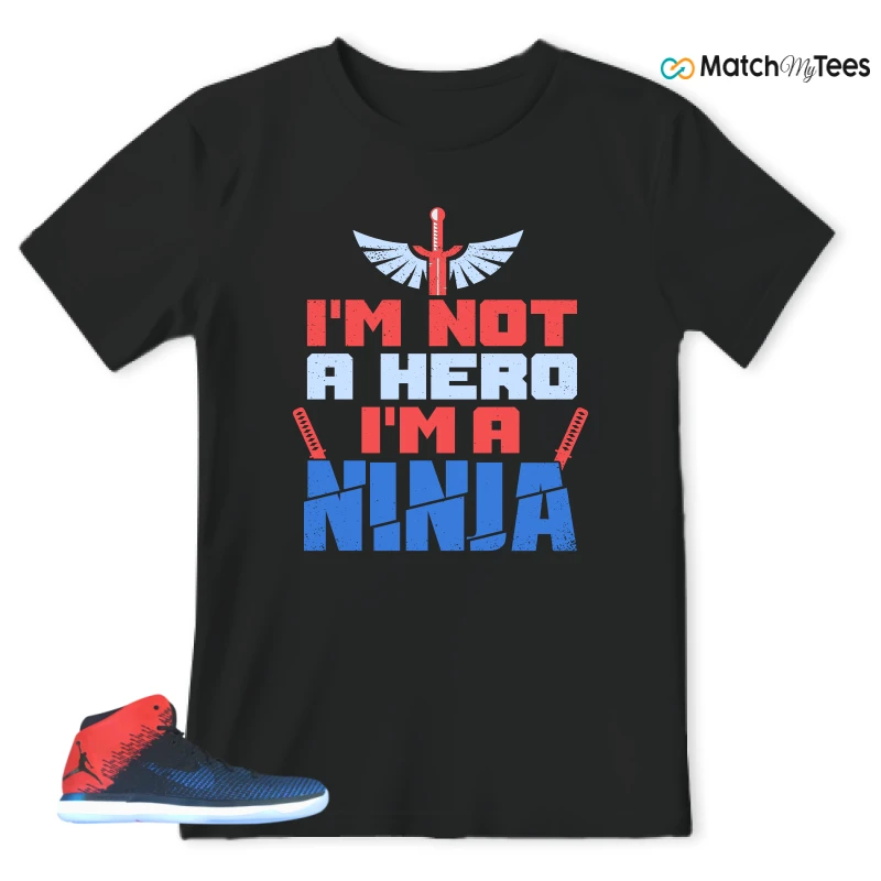 NIKE JORDAN XXX1 QUAI 54 (2017) (PE) SNEAKER Matching Tees t-shirt