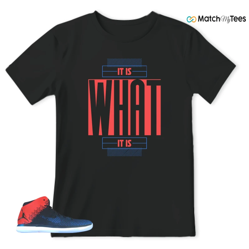 NIKE JORDAN XXX1 QUAI 54 (2017) (PE) SNEAKER Matching Tees t-shirt