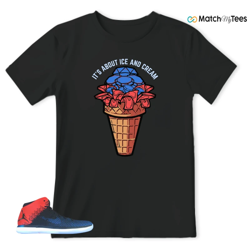 NIKE JORDAN XXX1 QUAI 54 (2017) (PE) SNEAKER Matching Tees t-shirt