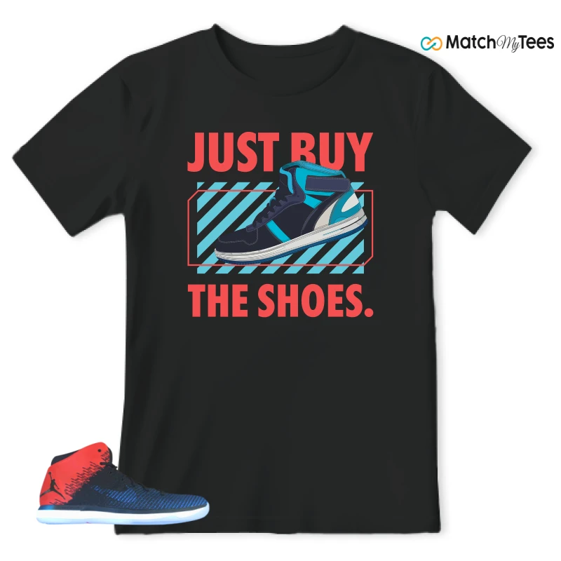NIKE JORDAN XXX1 QUAI 54 (2017) (PE) SNEAKER Matching Tees t-shirt