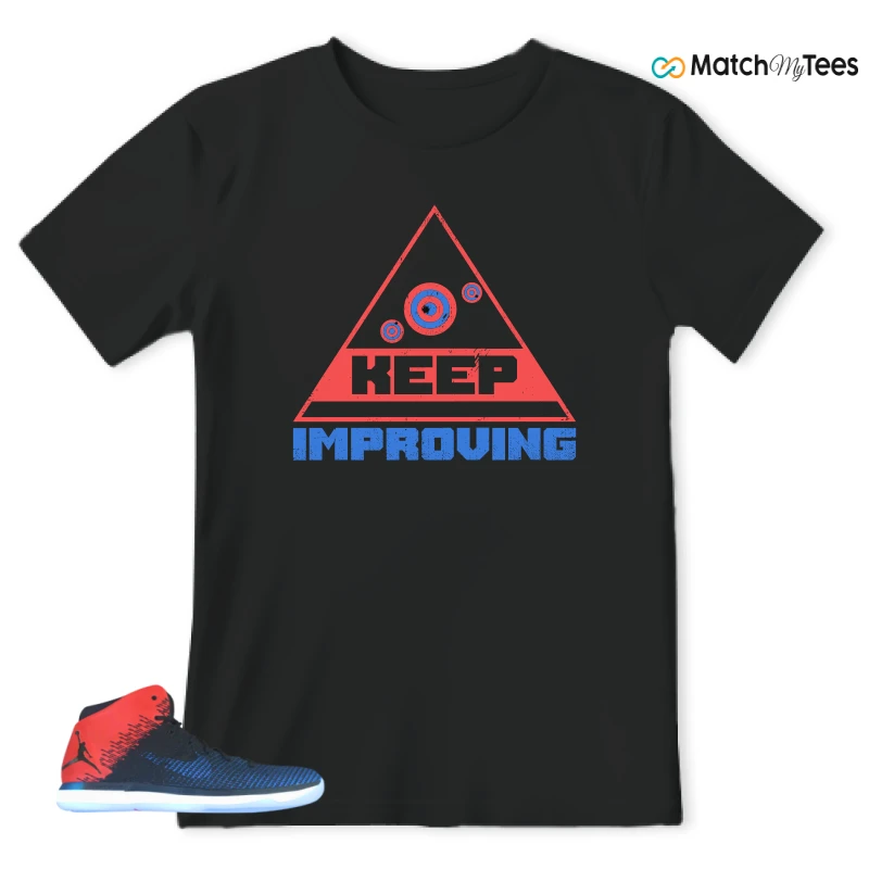 NIKE JORDAN XXX1 QUAI 54 (2017) (PE) SNEAKER Matching Tees t-shirt