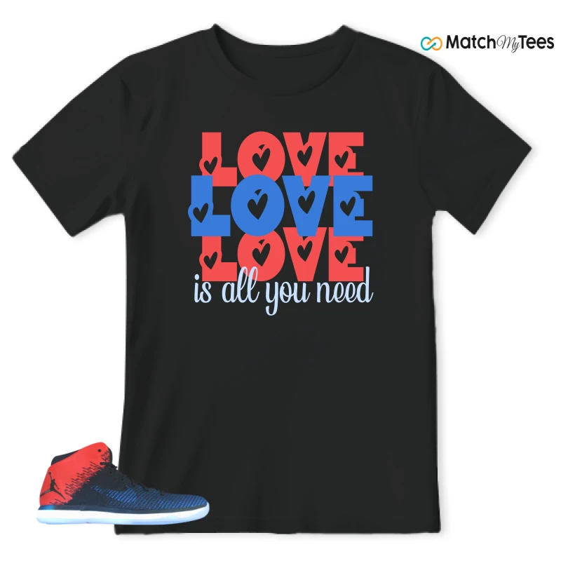 NIKE JORDAN XXX1 QUAI 54 (2017) (PE) SNEAKER Matching Tees t-shirt