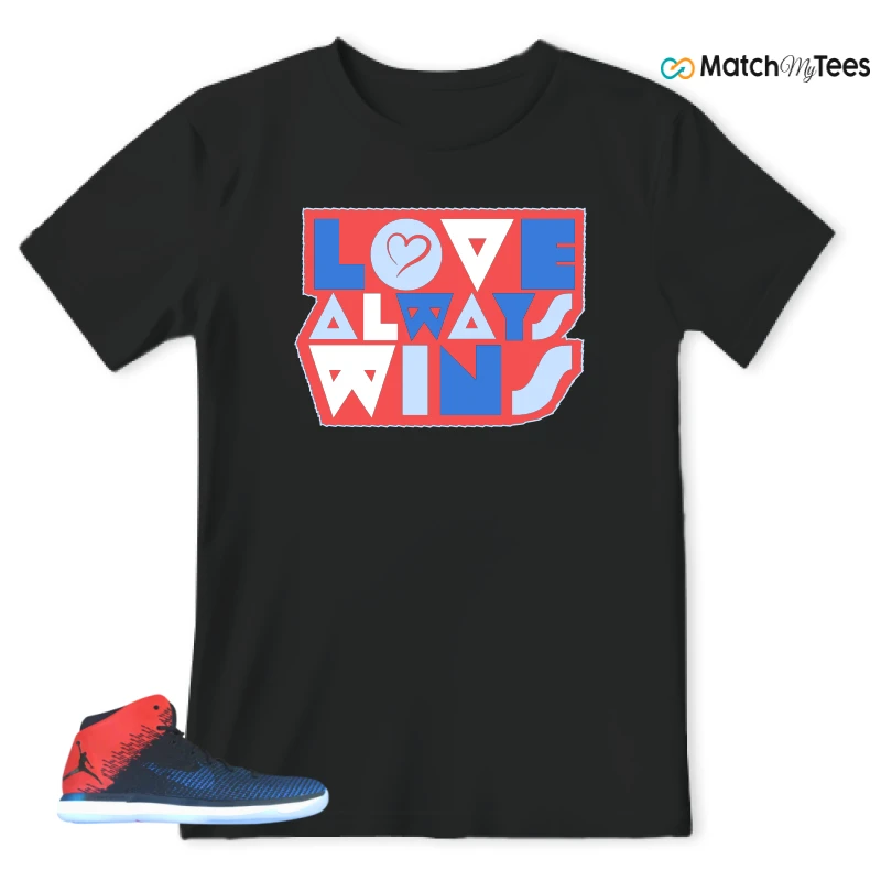 NIKE JORDAN XXX1 QUAI 54 (2017) (PE) SNEAKER Matching Tees t-shirt