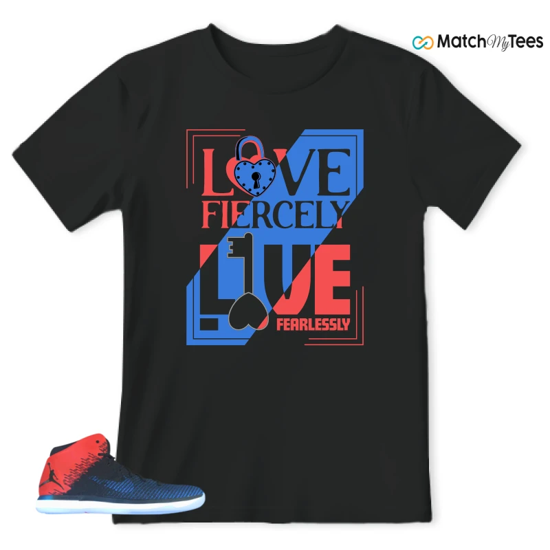 NIKE JORDAN XXX1 QUAI 54 (2017) (PE) SNEAKER Matching Tees t-shirt