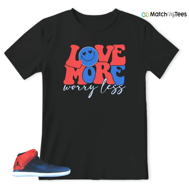 Love More Black matching T-shirt T-shirt