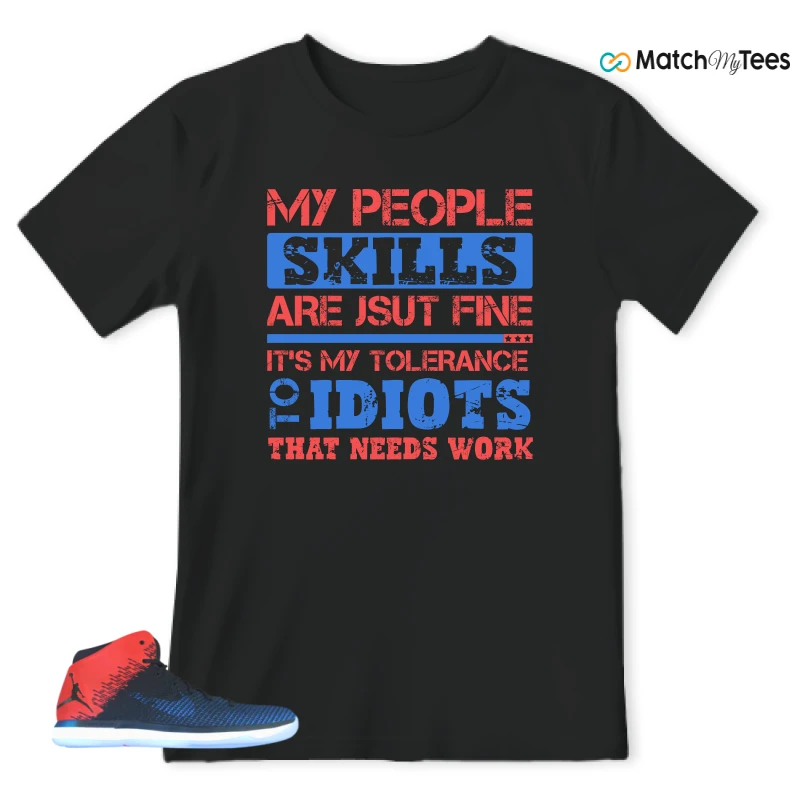 NIKE JORDAN XXX1 QUAI 54 (2017) (PE) SNEAKER Matching Tees t-shirt