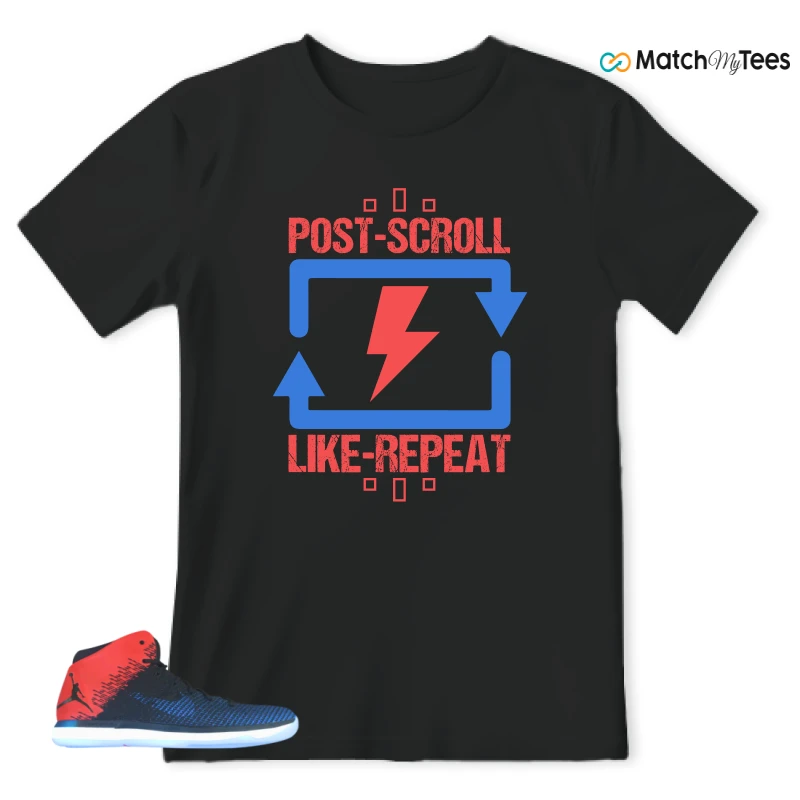 NIKE JORDAN XXX1 QUAI 54 (2017) (PE) SNEAKER Matching Tees t-shirt