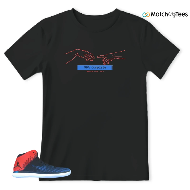 Renaissance Hands Black matching T-shirt T-shirt