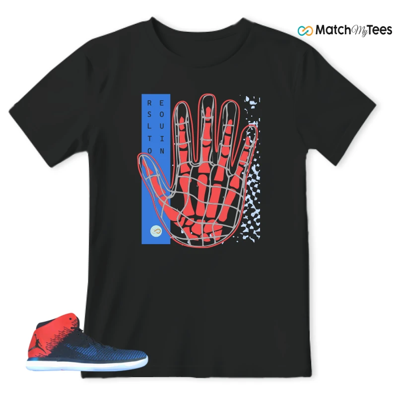NIKE JORDAN XXX1 QUAI 54 (2017) (PE) SNEAKER Matching Tees t-shirt