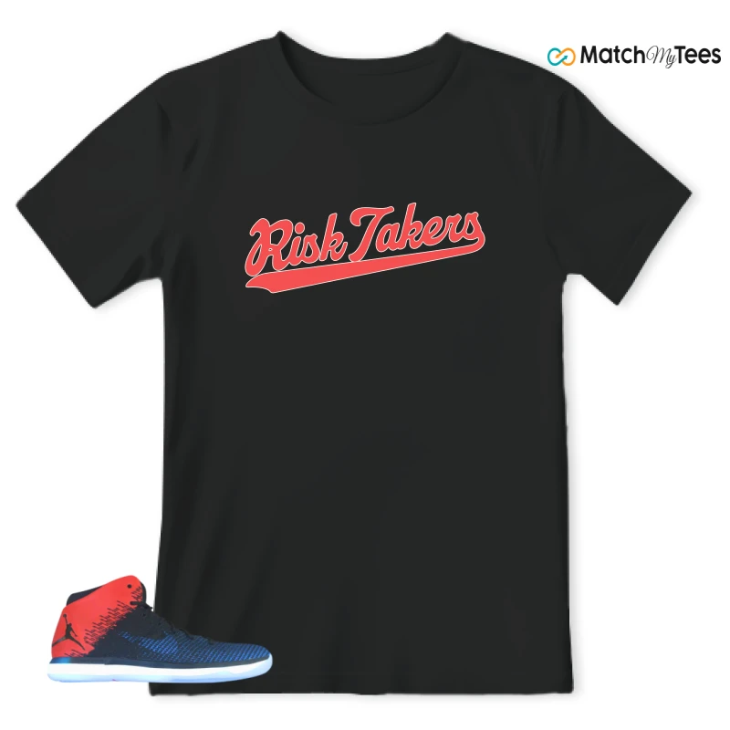 Risk Takers Black matching T-shirt T-shirt