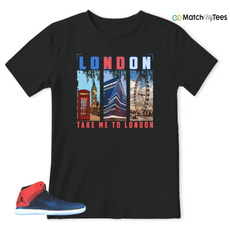 NIKE JORDAN XXX1 QUAI 54 (2017) (PE) SNEAKER Matching Tees t-shirt