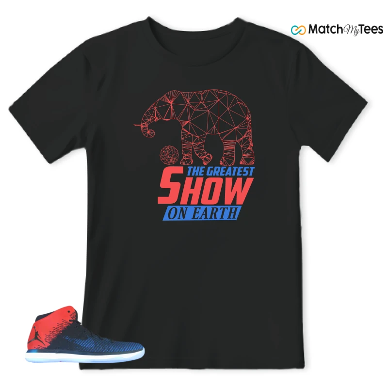 NIKE JORDAN XXX1 QUAI 54 (2017) (PE) SNEAKER Matching Tees t-shirt