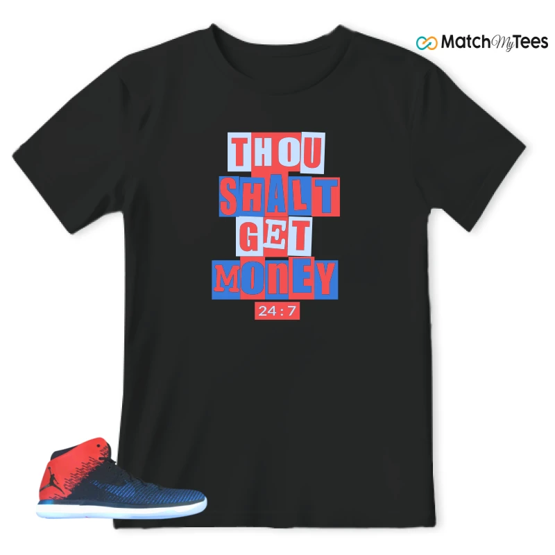NIKE JORDAN XXX1 QUAI 54 (2017) (PE) SNEAKER Matching Tees t-shirt