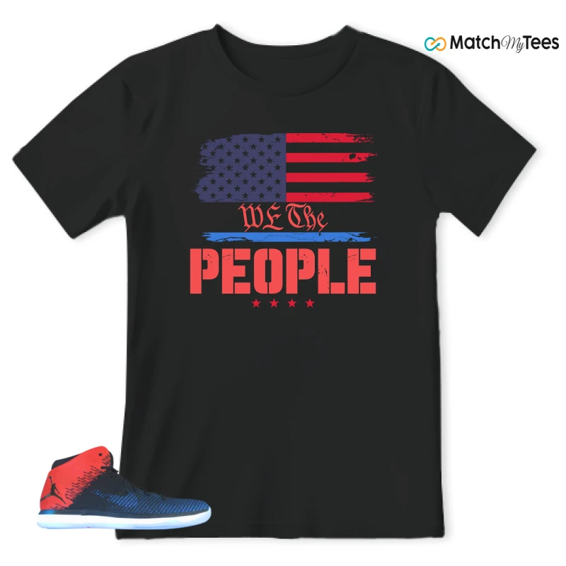 NIKE JORDAN XXX1 QUAI 54 (2017) (PE) SNEAKER Matching Tees t-shirt