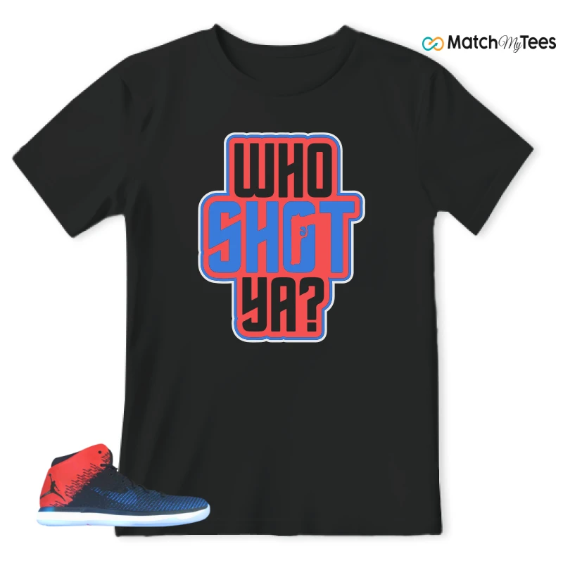 NIKE JORDAN XXX1 QUAI 54 (2017) (PE) SNEAKER Matching Tees t-shirt