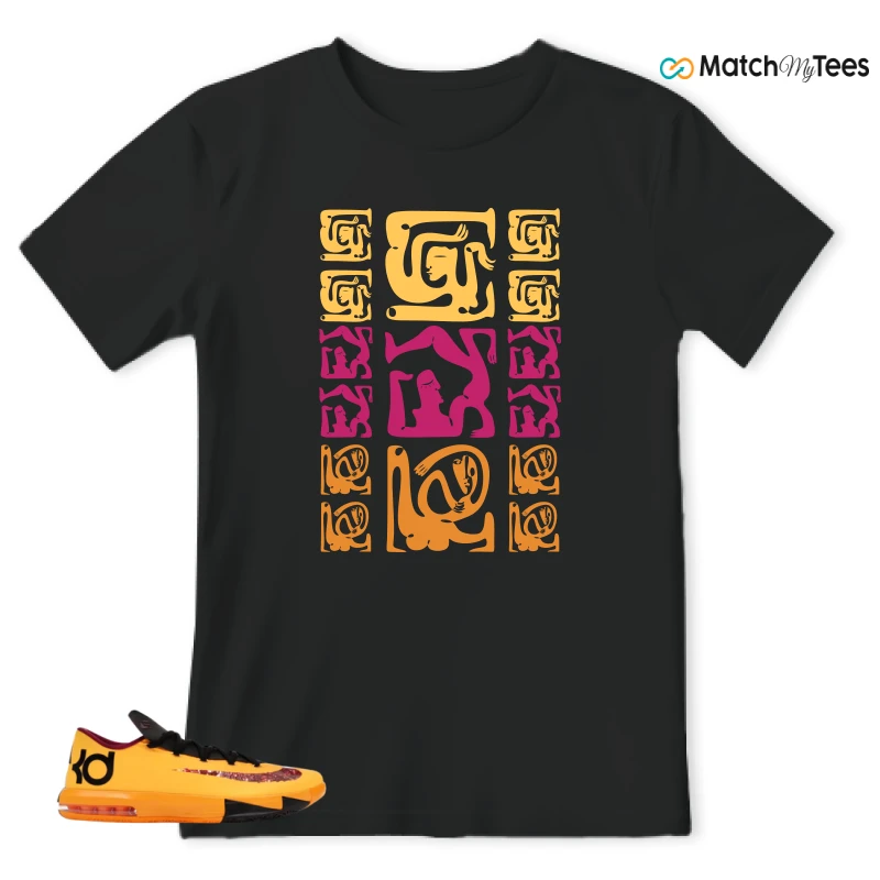 NIKE KD 6 PEANUT BUTTER JELLY SNEAKER Matching Tees t-shirt