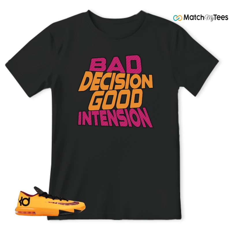 NIKE KD 6 PEANUT BUTTER JELLY SNEAKER Matching Tees t-shirt