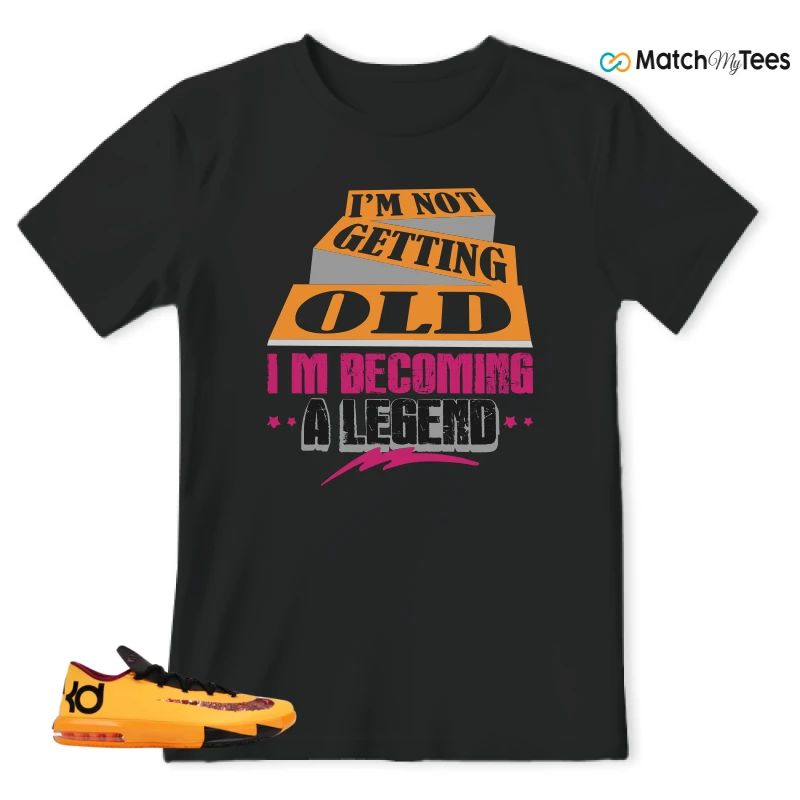 NIKE KD 6 PEANUT BUTTER JELLY SNEAKER Matching Tees t-shirt