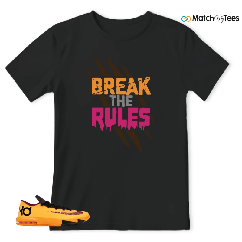 NIKE KD 6 PEANUT BUTTER JELLY SNEAKER Matching Tees t-shirt