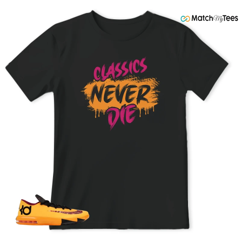 NIKE KD 6 PEANUT BUTTER JELLY SNEAKER Matching Tees t-shirt
