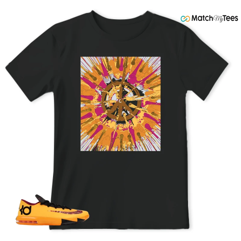 NIKE KD 6 PEANUT BUTTER JELLY SNEAKER Matching Tees t-shirt